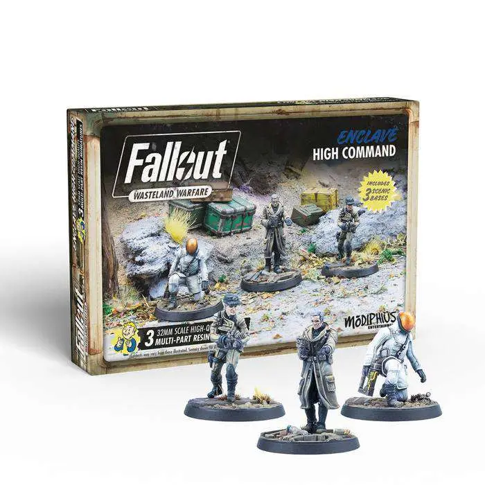 FALLOUT - Ww Enclave High Command - Figurine